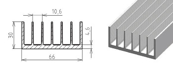 ZH 9250 - chladič 1000mm