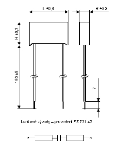 KZ 260/11V - zenerová dioda